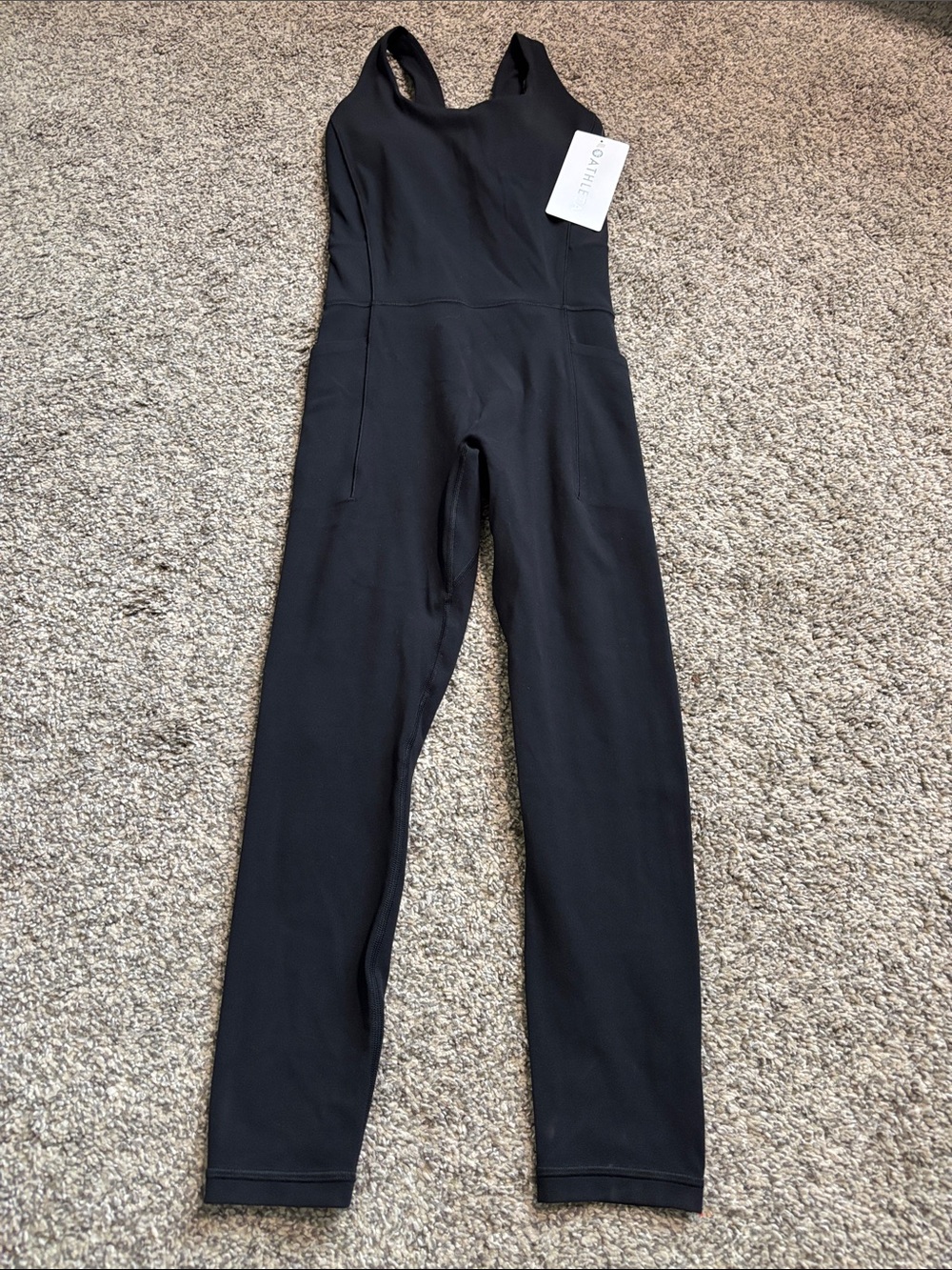NWT Athleta Salutation Bodysuit size XS